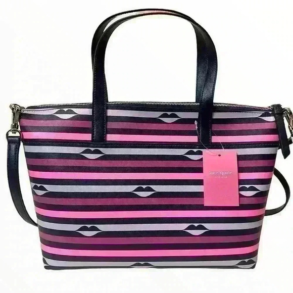 Kate Spade Patrice / Lips Satchel - Crossbody.  NWT - Picture 1 of 12